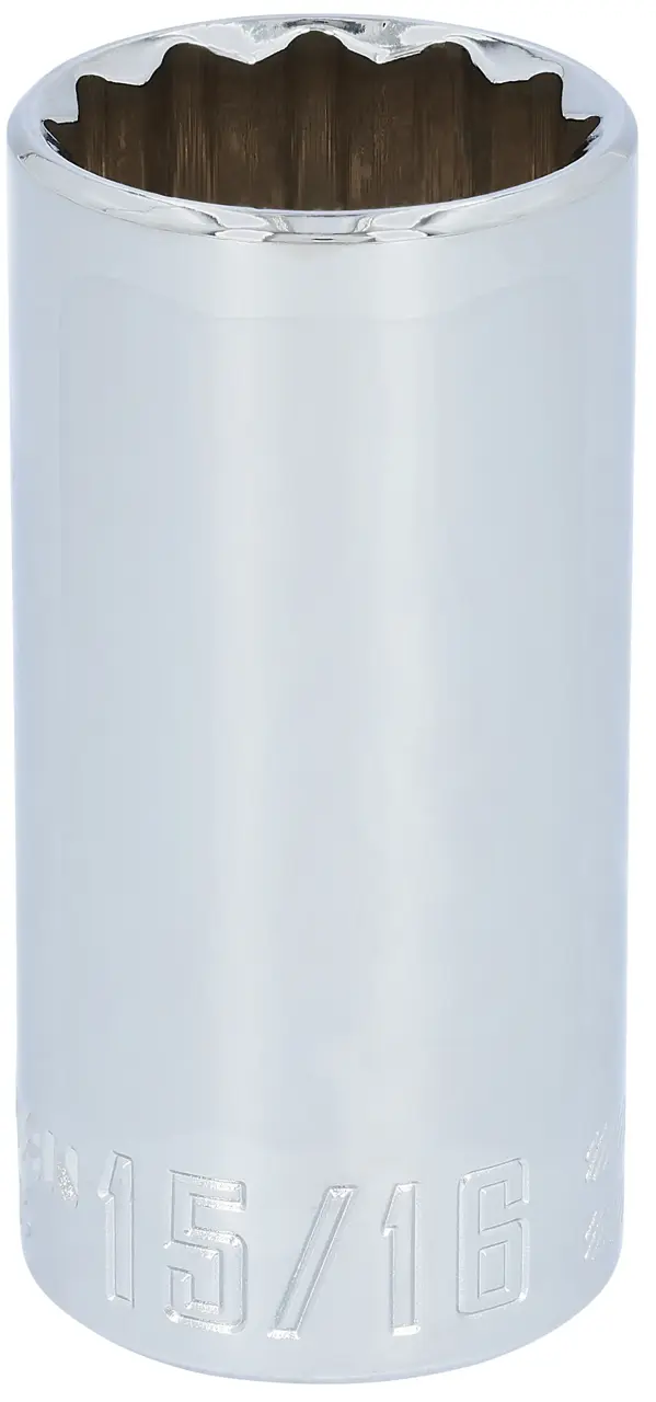3/8-in Drive 15/16-in 12-Point Standard (SAE) Deep Socket