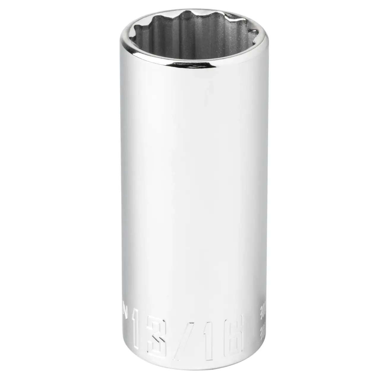 3/8-in Drive 13/16-in 12-Point Standard (SAE) Deep Socket