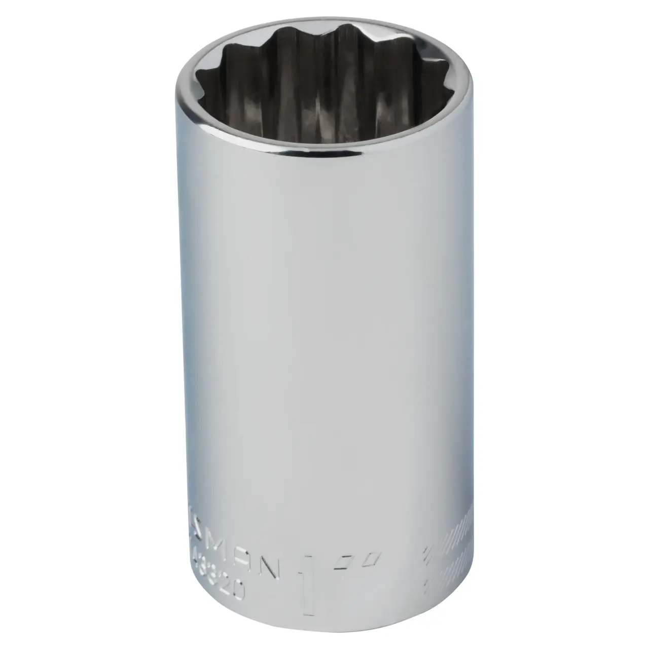 3/8-in Drive 1-in 12-Point Standard (SAE) Deep Socket