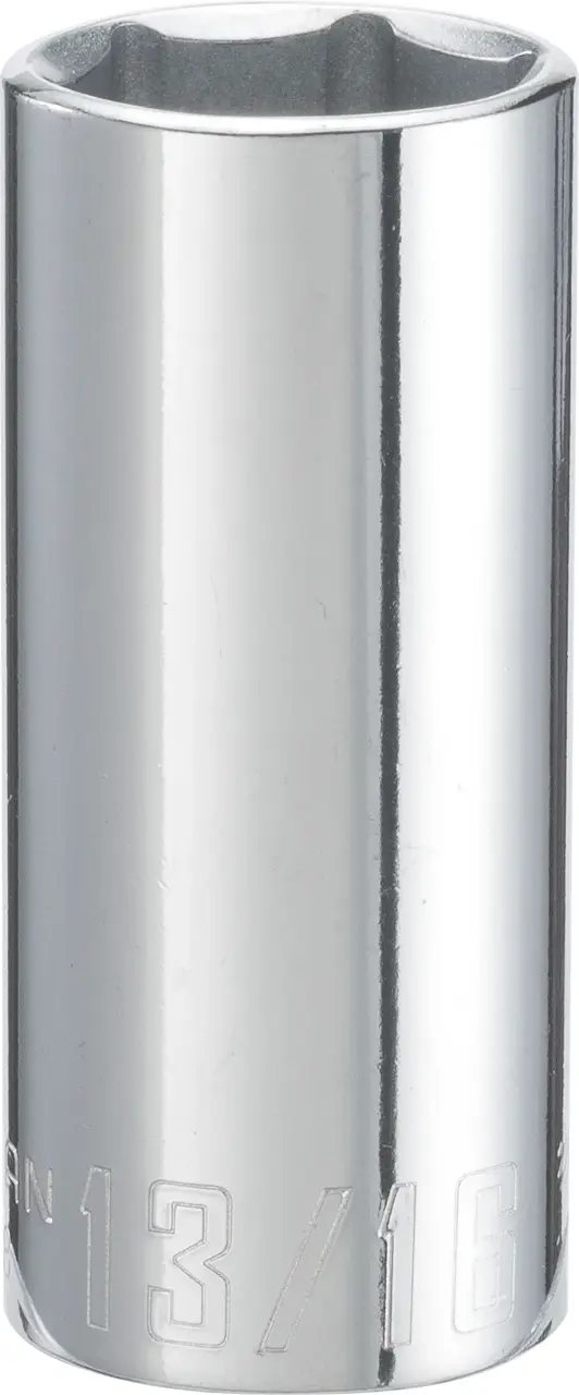3/8-in Drive 13/16-in 6-Point Standard (SAE) Shallow Socket