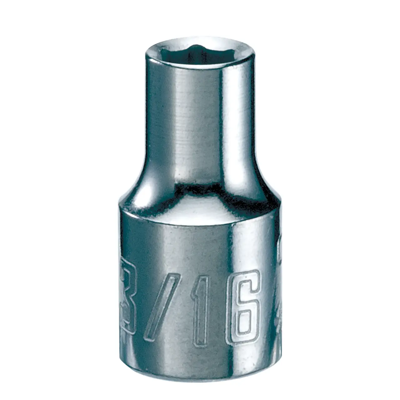 1/4-in Drive 3/16-in 6-Point Standard (SAE) Shallow Socket