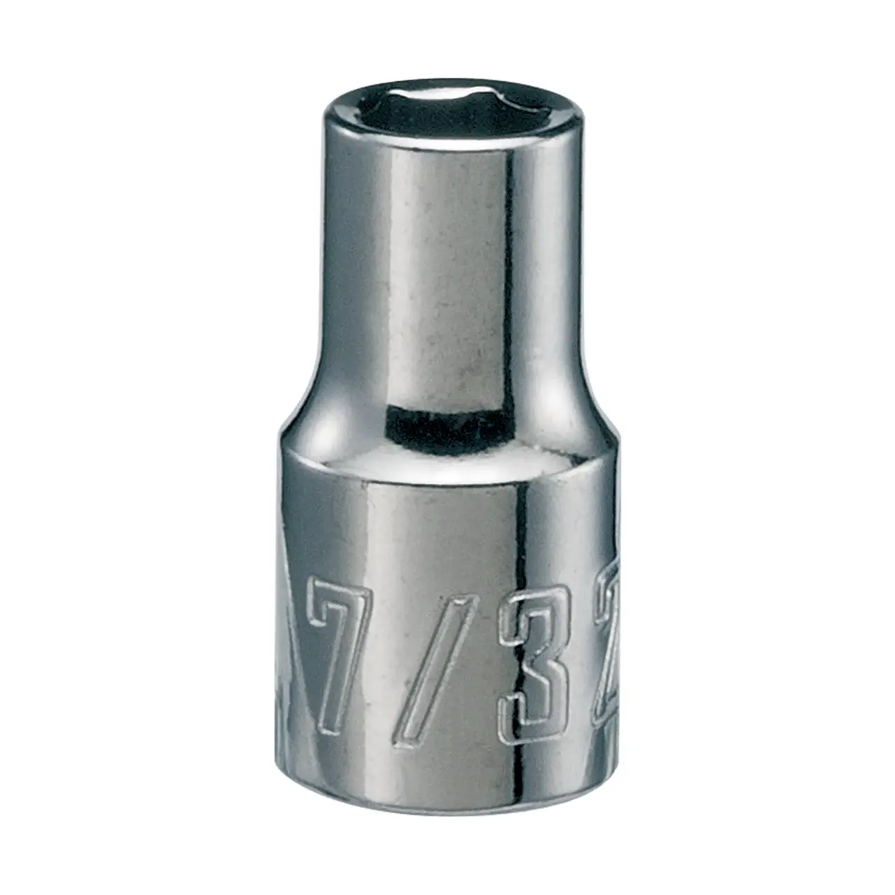 1/4-in Drive 7/32-in 6-Point Standard (SAE) Shallow Socket