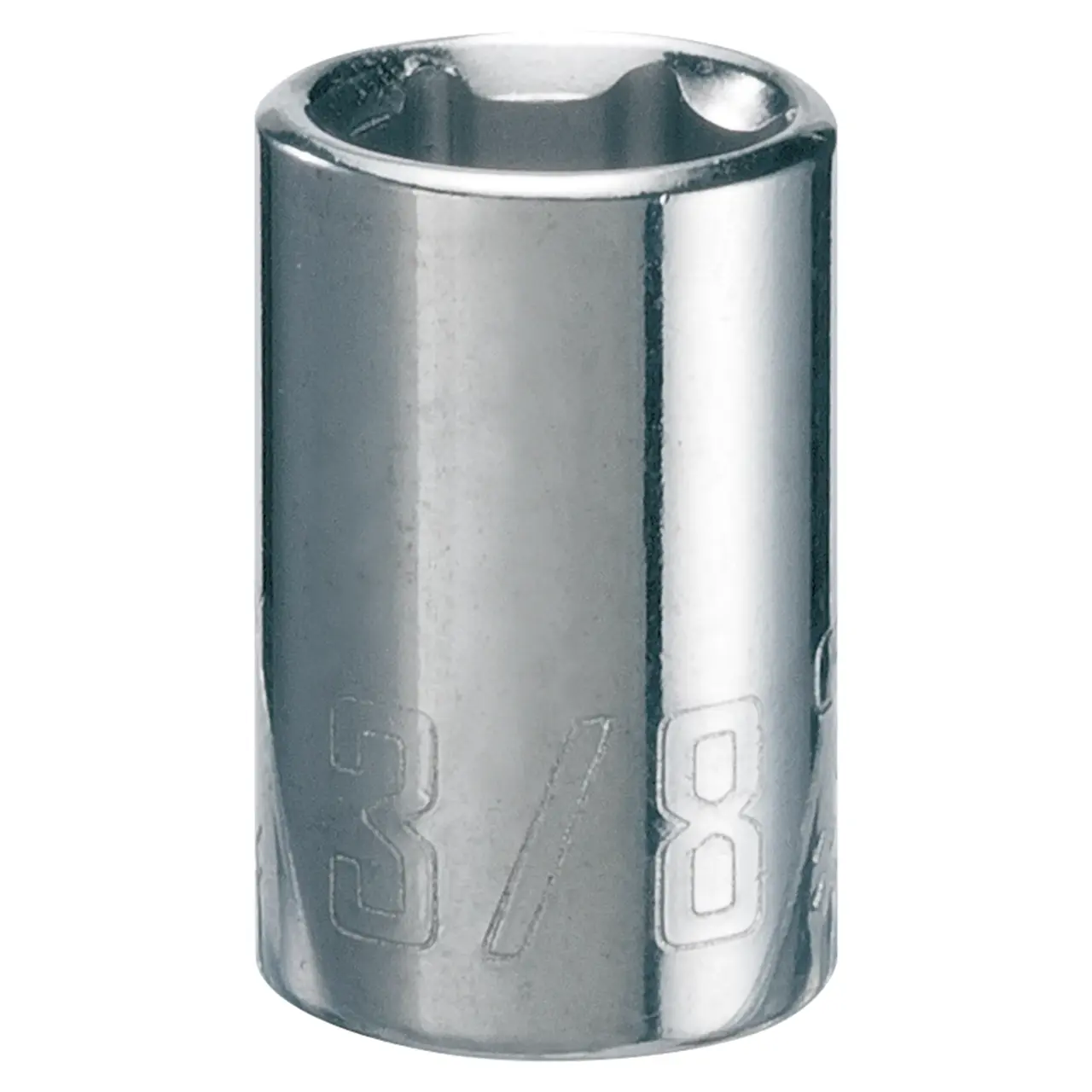 1/4-in Drive 3/8-in 6-Point Standard (SAE) Shallow Socket
