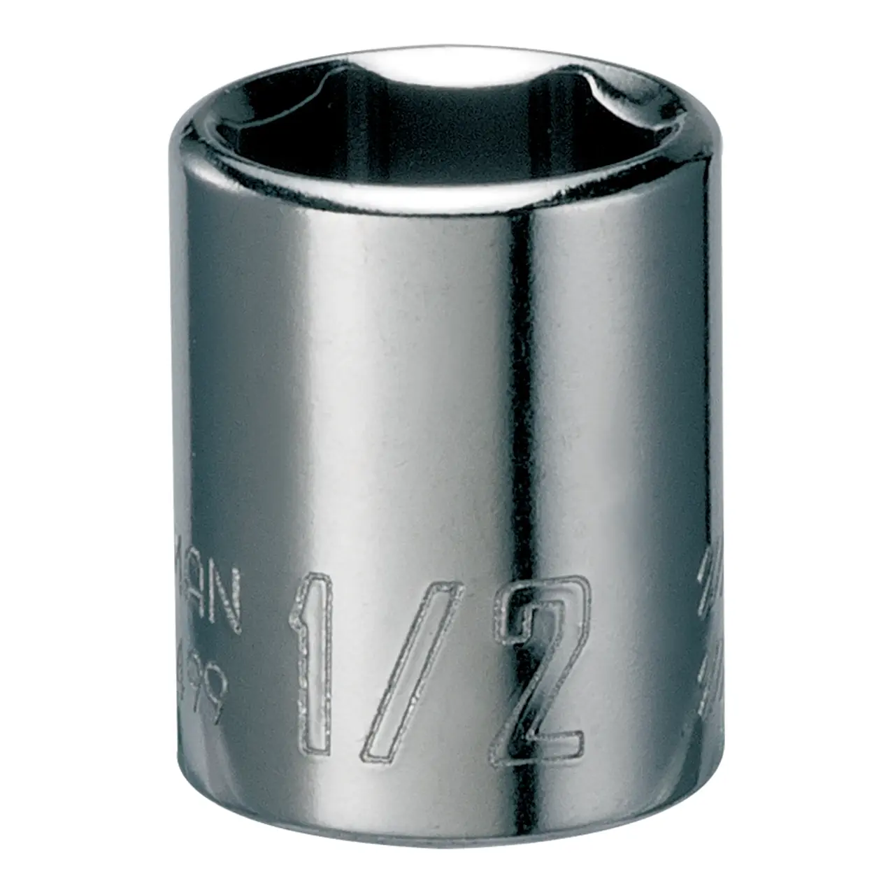 1/4-in Drive 1/2-in 6-Point Standard (SAE) Shallow Socket