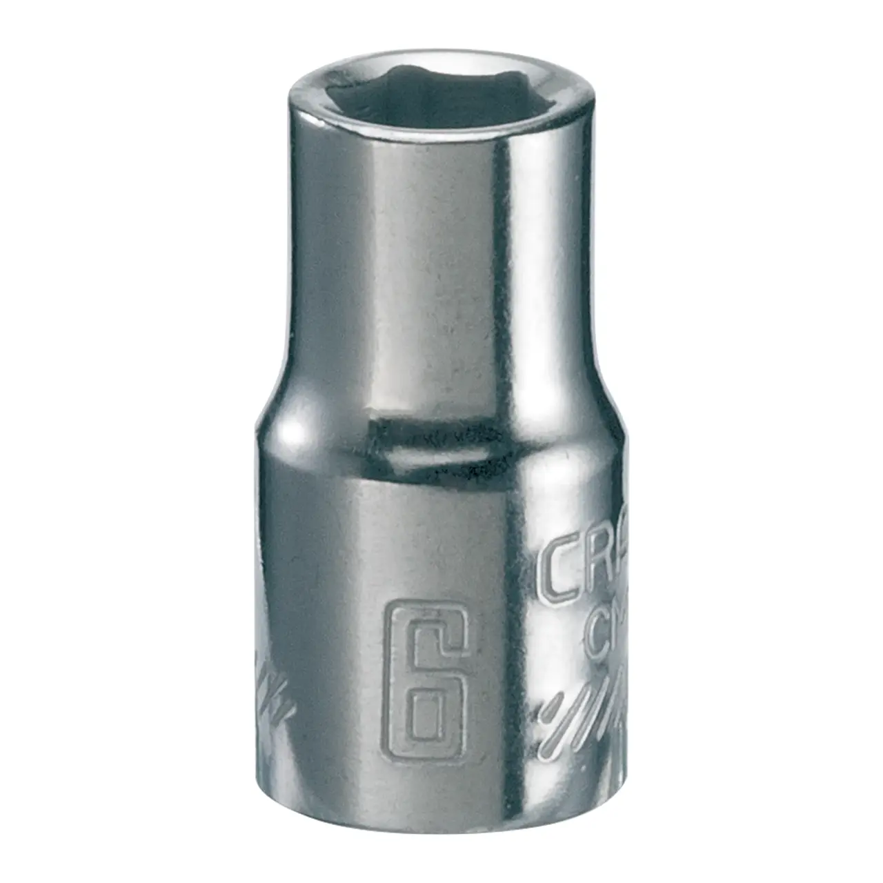 1/4-in Drive 6-mm 6-Point Metric Shallow Socket