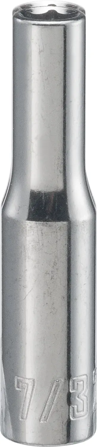 1/4-in Drive 7/32-in 6-Point Standard (SAE) Deep Socket