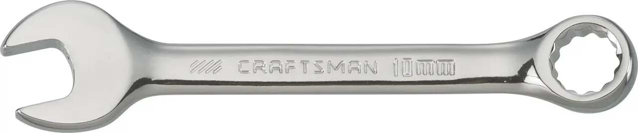 Short Metric Combination Wrench (10mm)