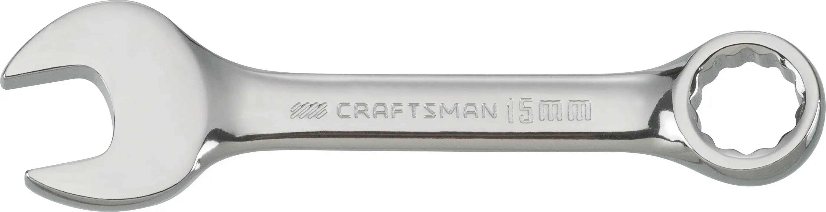 15 millimeter short metric combination wrench.