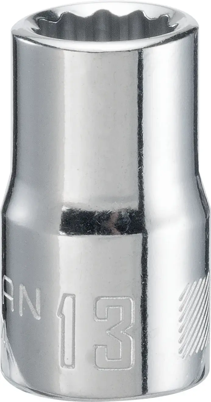 1/2-in Drive 13-mm 12-Point Metric Shallow Socket