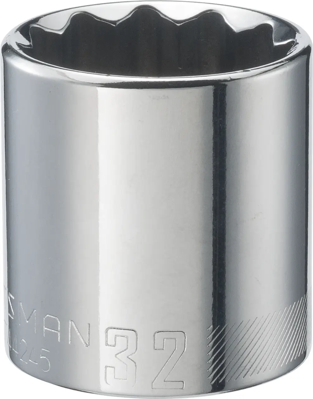 1/2-in Drive 32-mm 12-Point Metric Shallow Socket