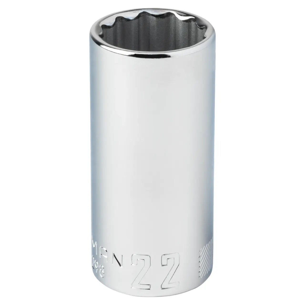 3/8-in Drive 22-mm 12-Point Metric Deep Socket