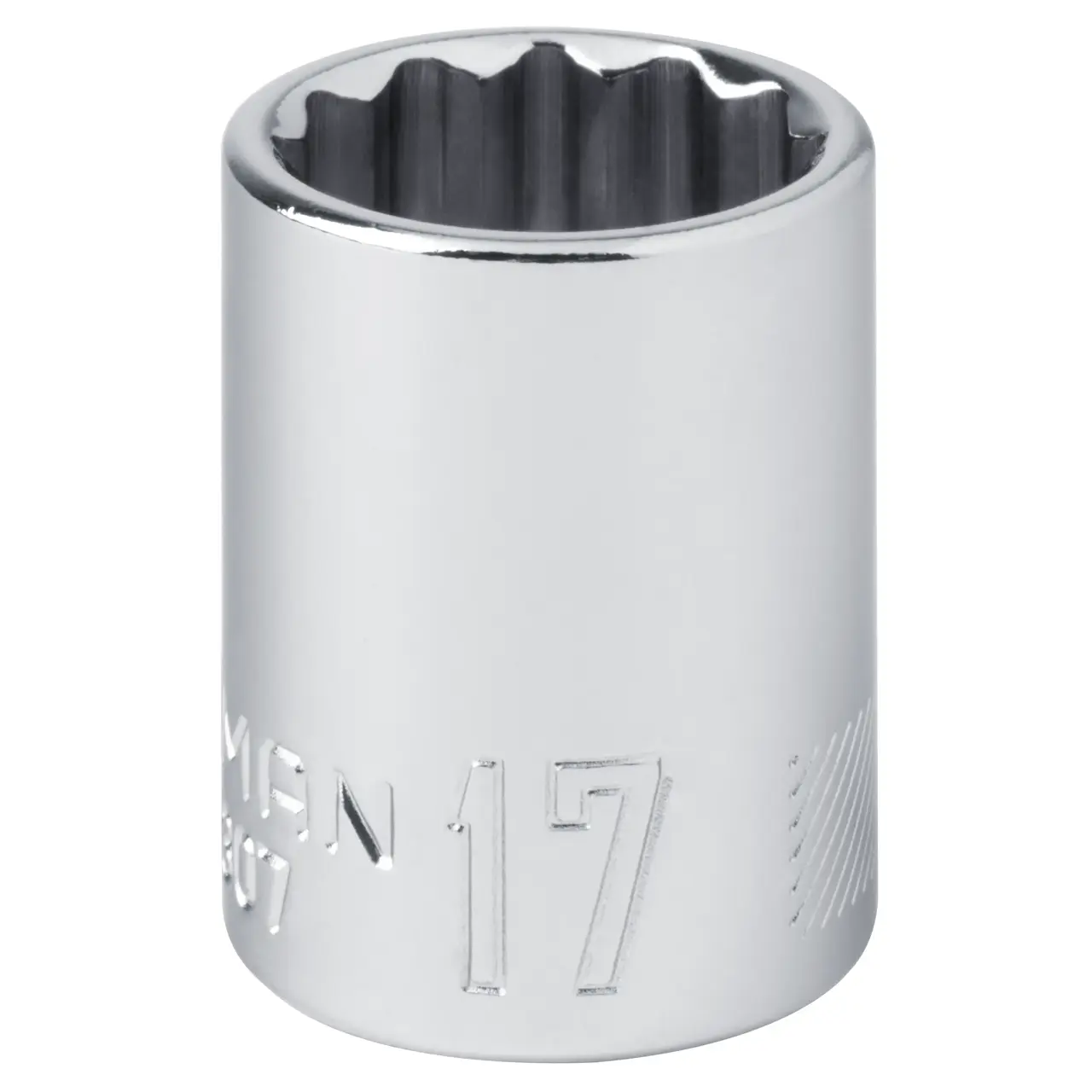 3/8-in Drive 13/16-in 6-Point Metric Shallow Socket