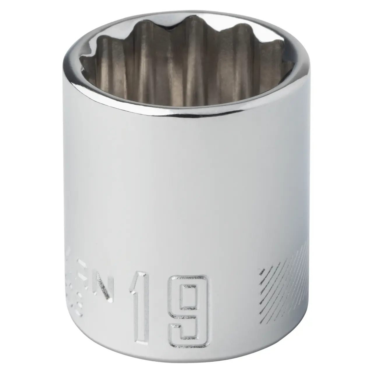 3/8-in Drive 19-mm 12-Point Metric Socket