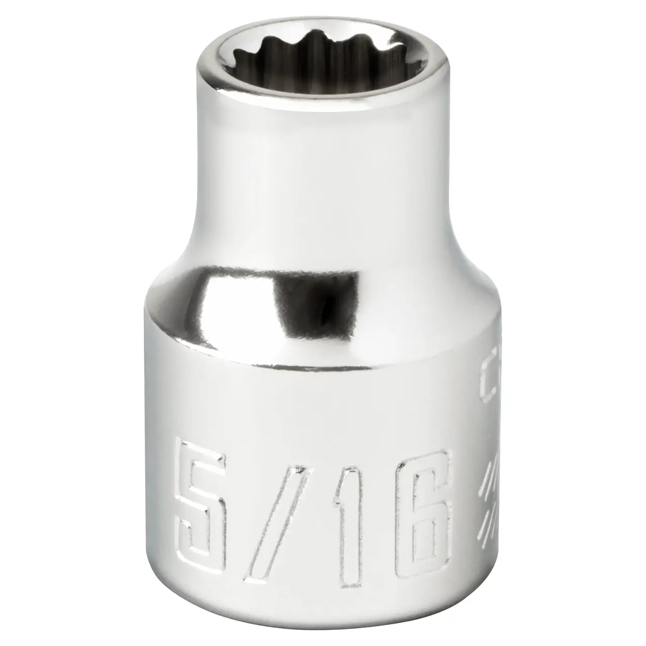 3/8-in Drive 5/16-in 12-Point Standard (SAE) Socket