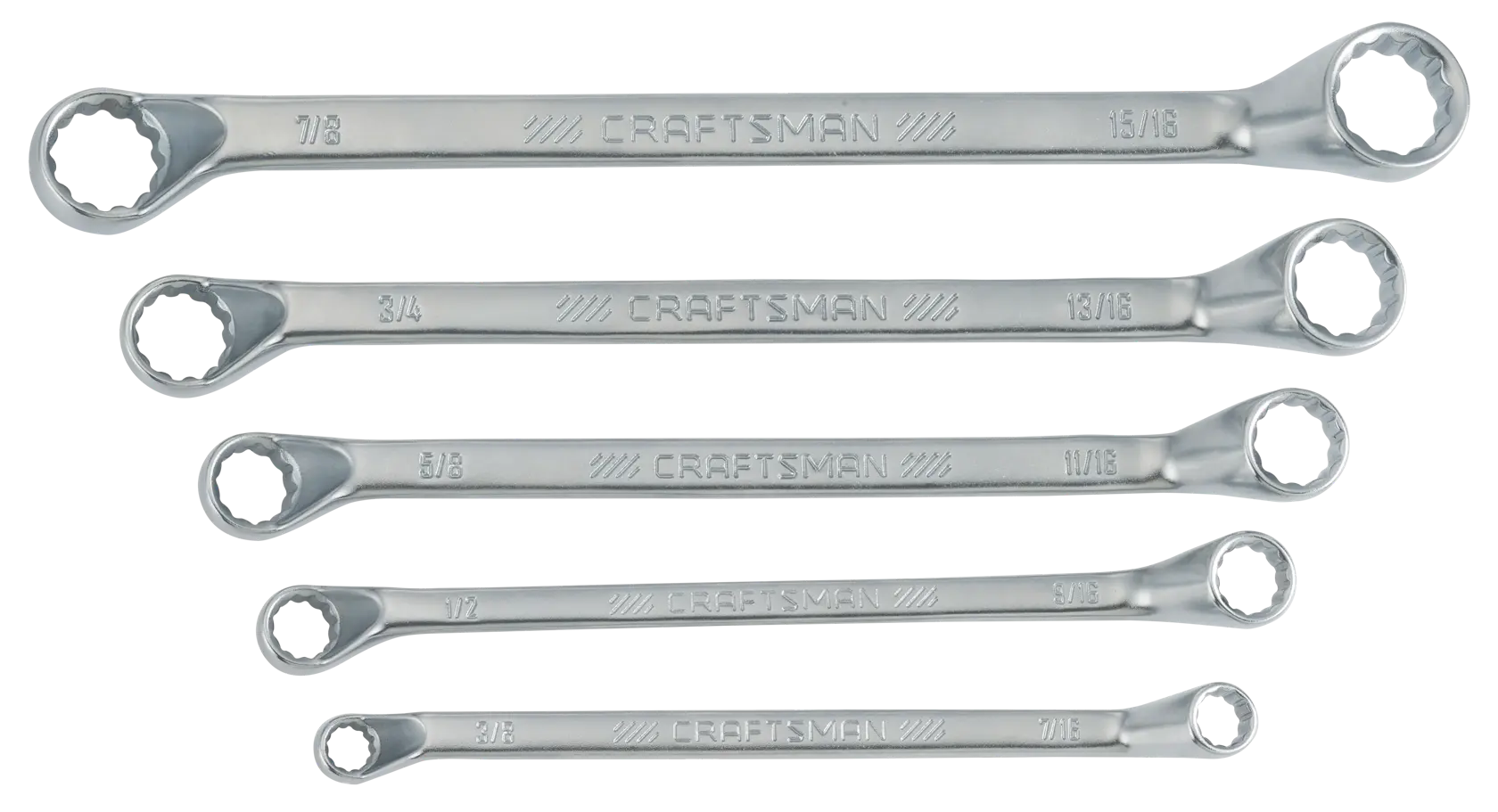 View of CRAFTSMAN Wrenches: Box on white background