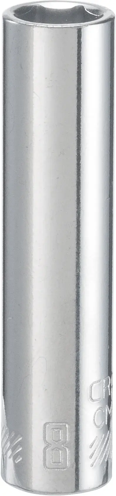 1/4-in Drive 8-mm 6-Point Metric Deep Socket