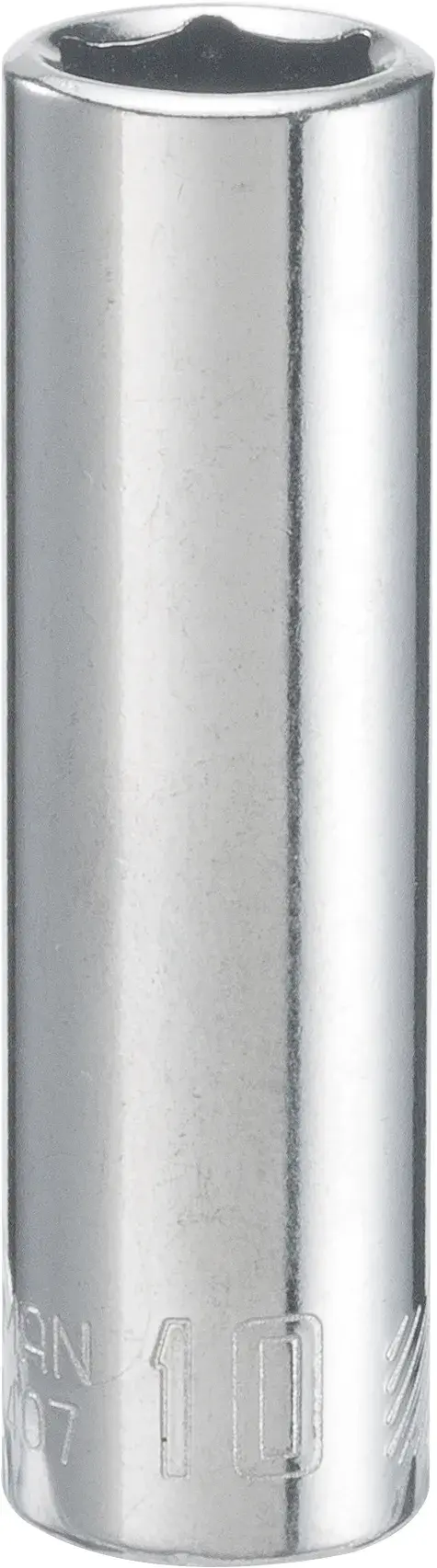 1/4-in Drive 10-mm 6-Point Metric Deep Socket
