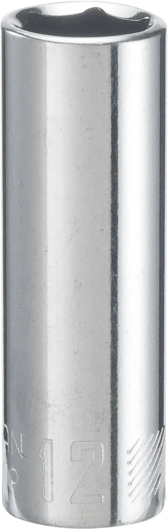 1/4-in Drive 12-mm 6-Point Metric Deep Socket