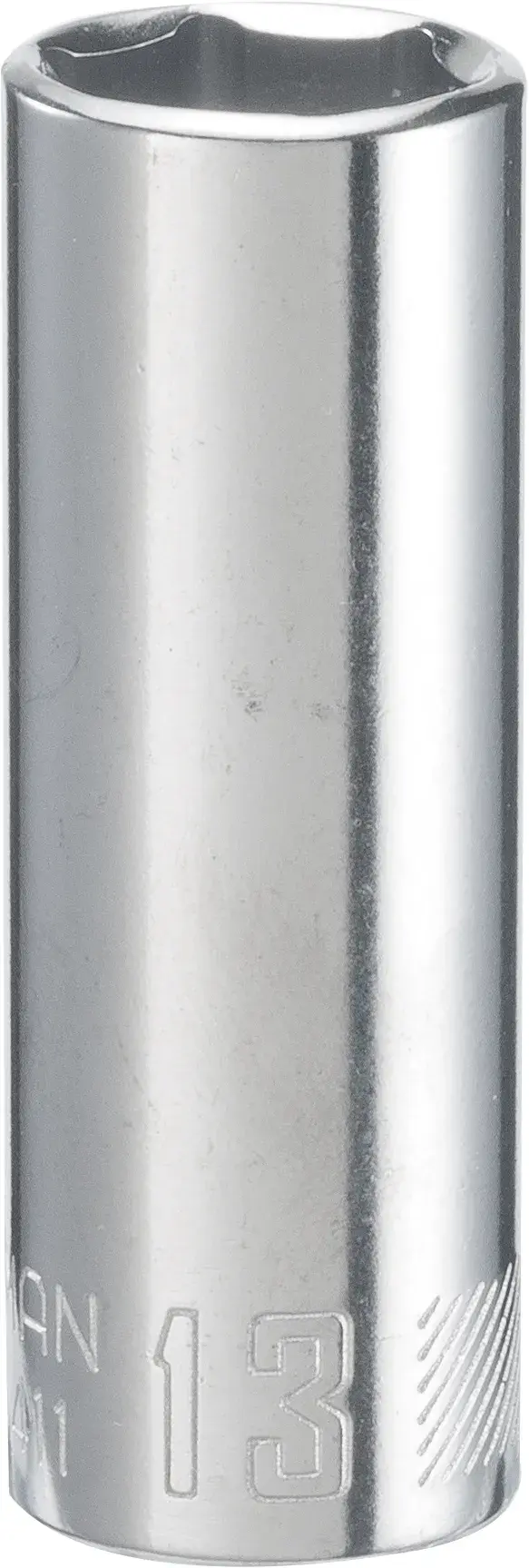 1/4-in Drive 13-mm 6-Point Metric Deep Socket