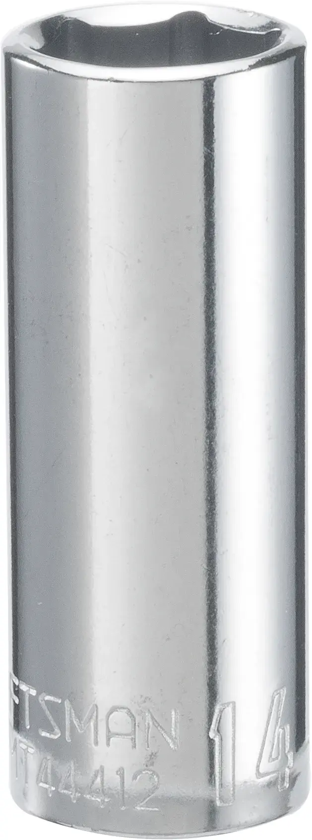 1/4-in Drive 14-mm 6-Point Metric Deep Socket