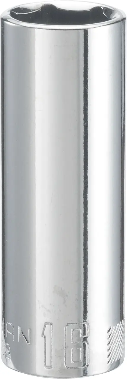 3/8-in Drive 16-mm 6-Point Metric Deep Socket