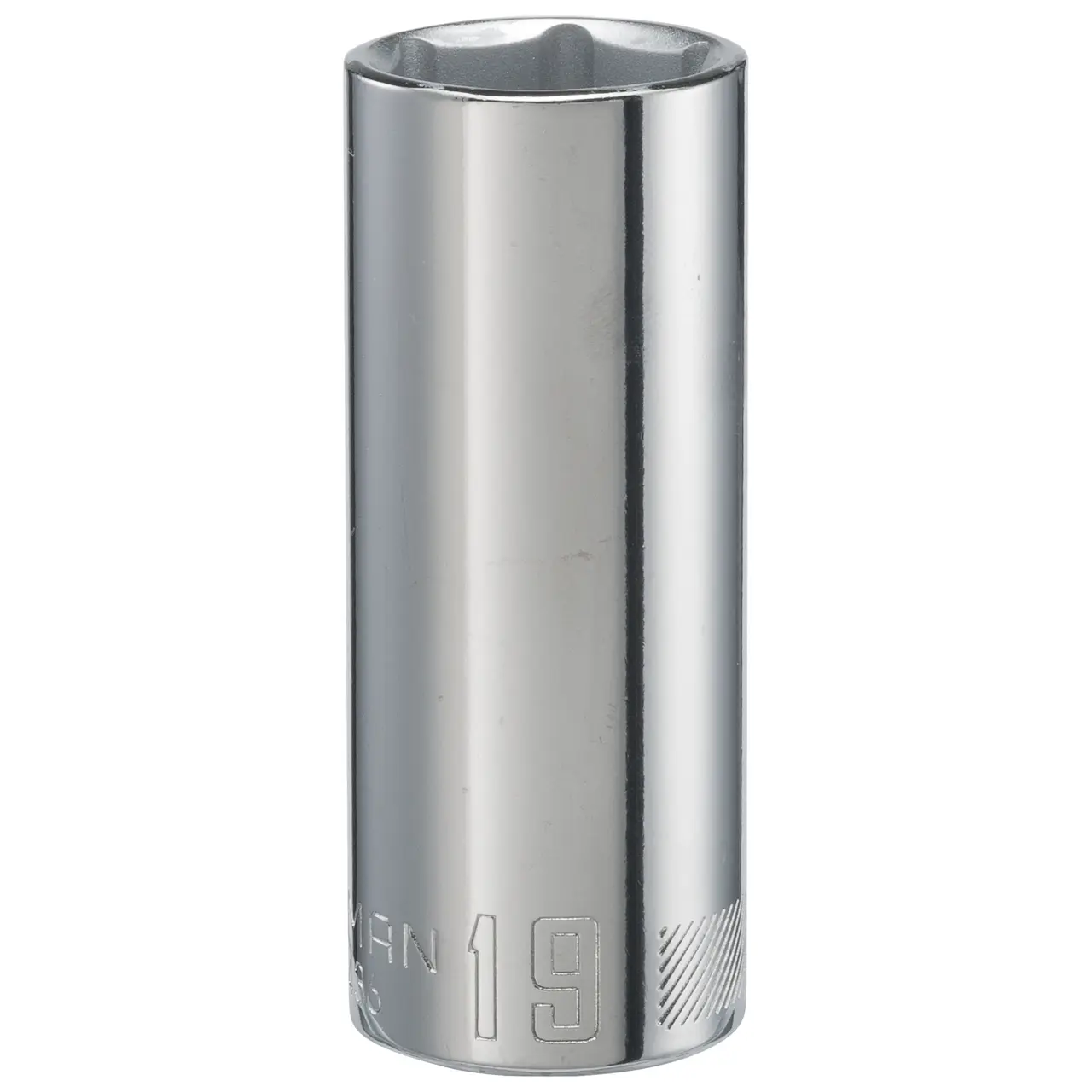 3/8-in Drive 19-mm 6-Point Metric Deep Socket
