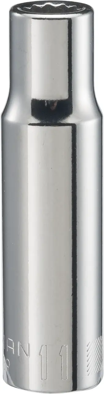 1/2-in Drive 11-mm 12-Point Metric Deep Socket