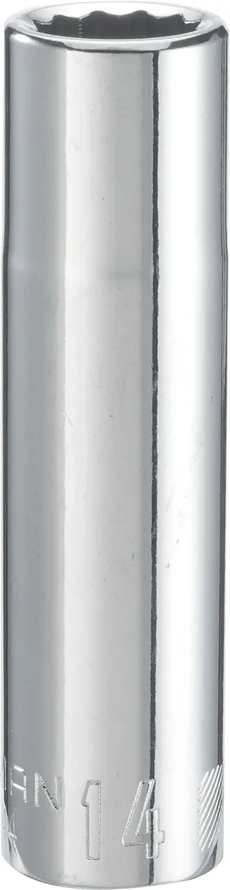 1/2-in Drive 14-mm 12-Point Metric Deep Socket