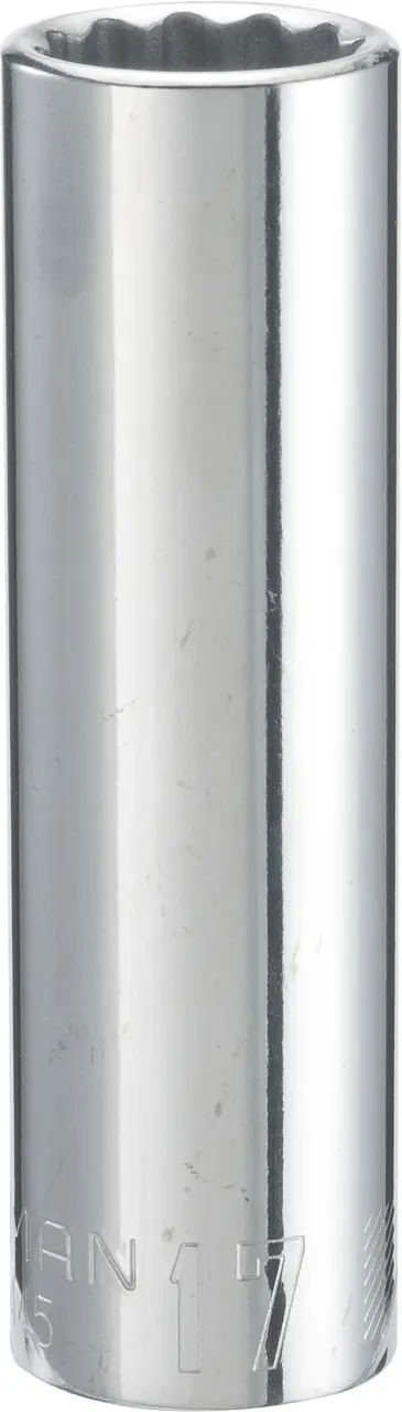 1/2-in Drive 17-mm 12 Point Deep Socket
