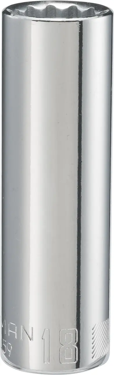 1/2-in Drive 18-mm 12-Point Metric Deep Socket