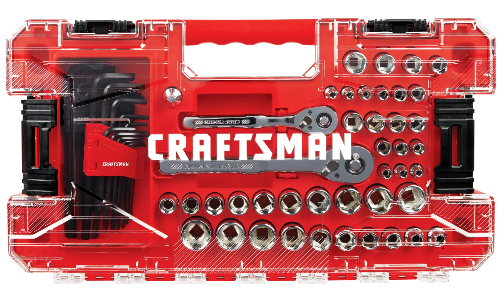 CRAFTSMAN® VERSASTACK™ Mechanics Tool Set Standard (SAE) and Metric with Case (71-Piece)