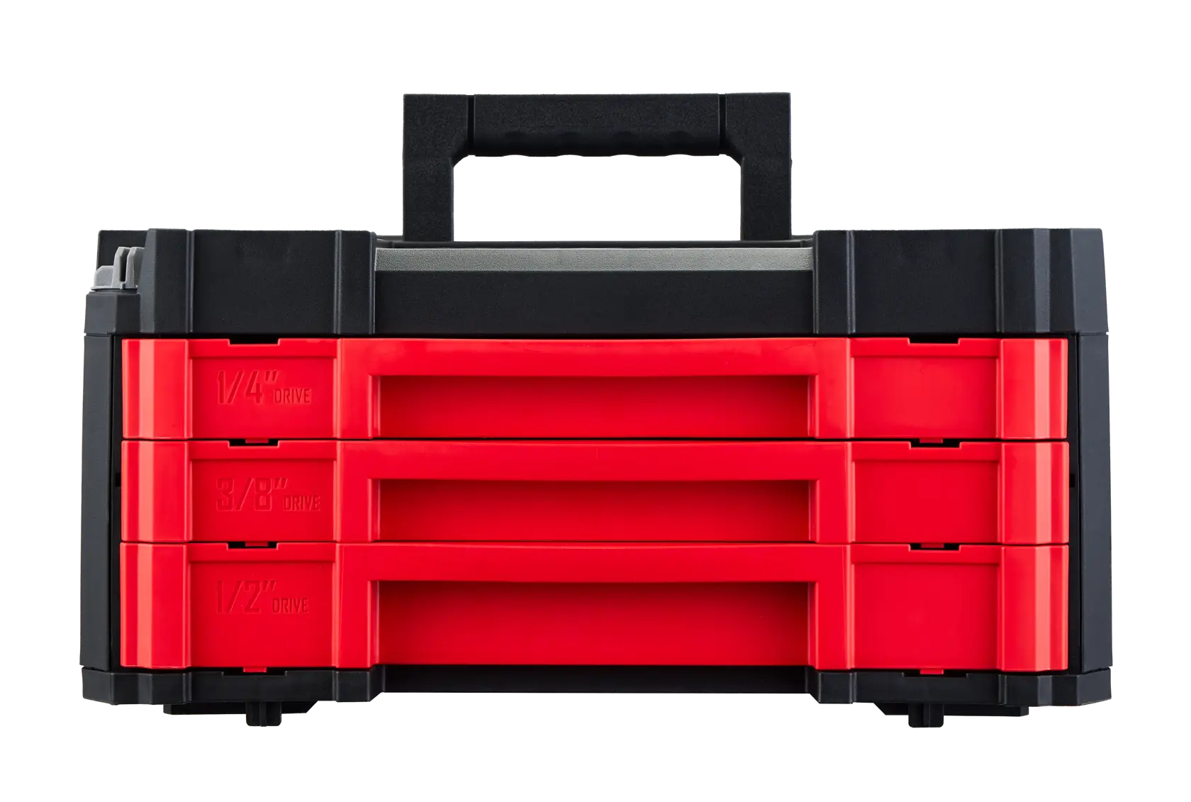 CRAFTSMAN VERSASTACK 242-Piece Standard (SAE) and Metric Polished Chrome Mechanics Tool Set with Hard Case Front View