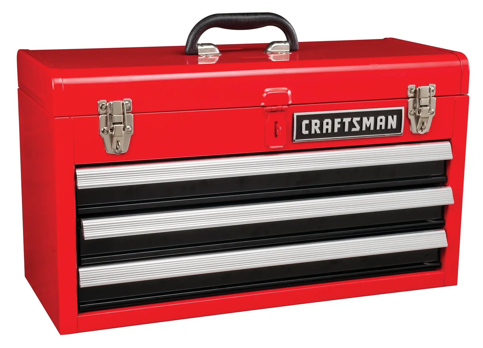 View of CRAFTSMAN Mechanics Tool Set on white background