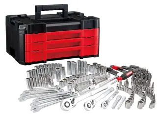 CRAFTSMAN® VERSASTACK™ Standard (SAE) and Metric Mechanics Tool Set with Case (262-Piece)