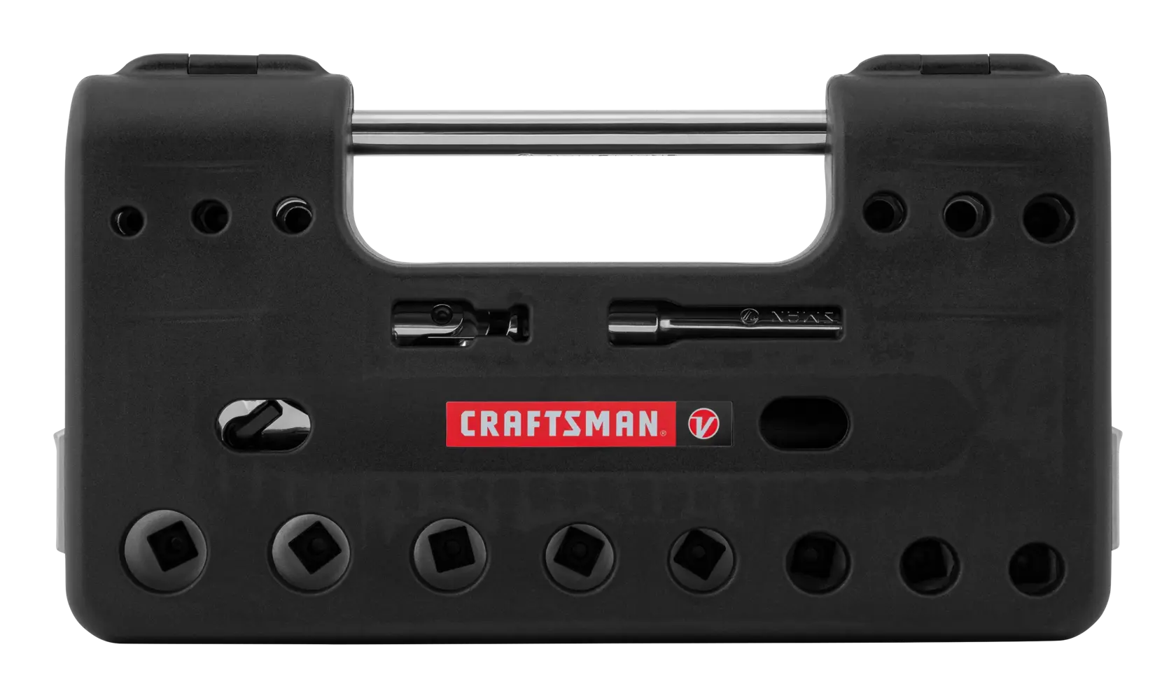 3 eighth inch drive S A E 6 point tool set.