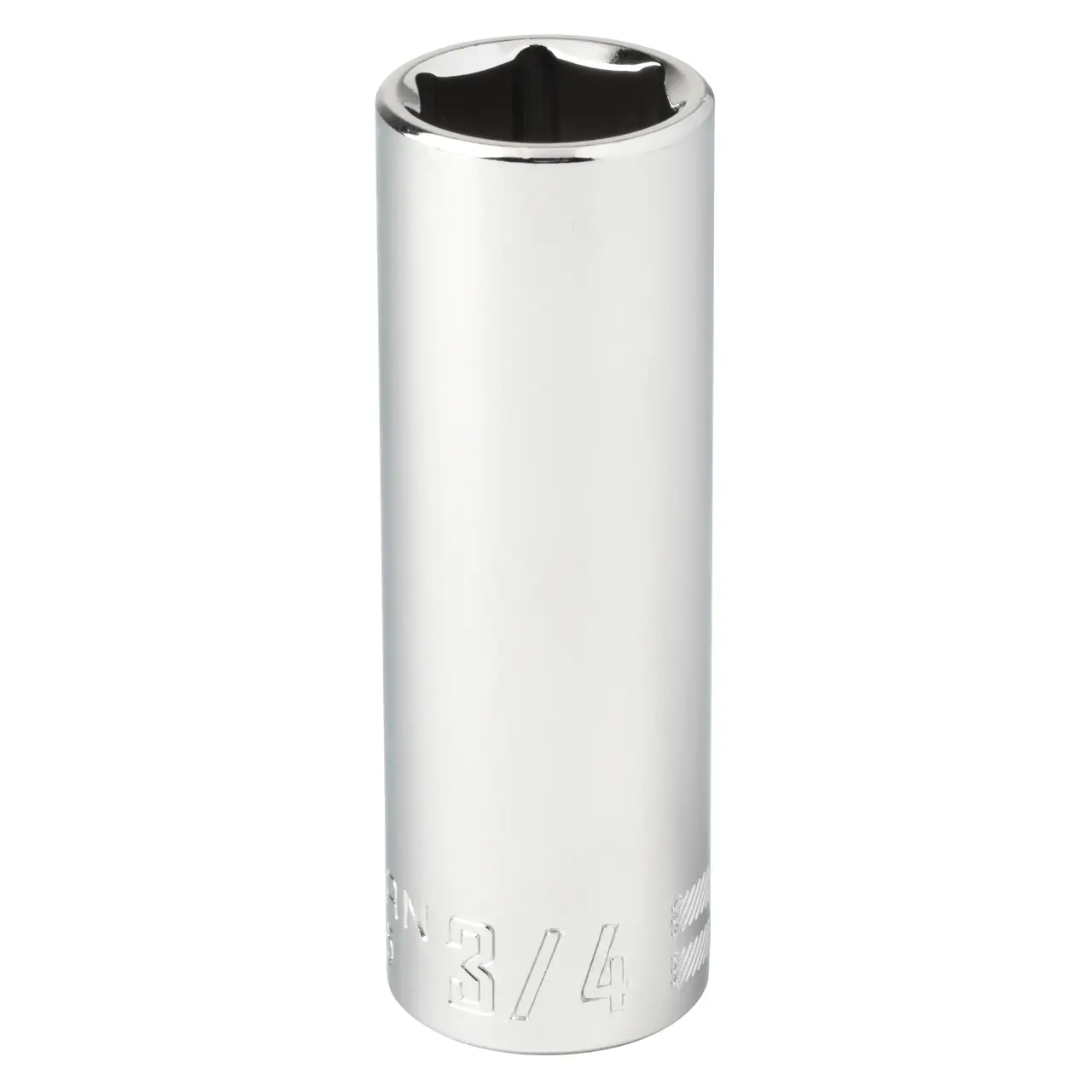 1/2-in Drive 3/4-in 12-Point Standard (SAE) Deep Socket