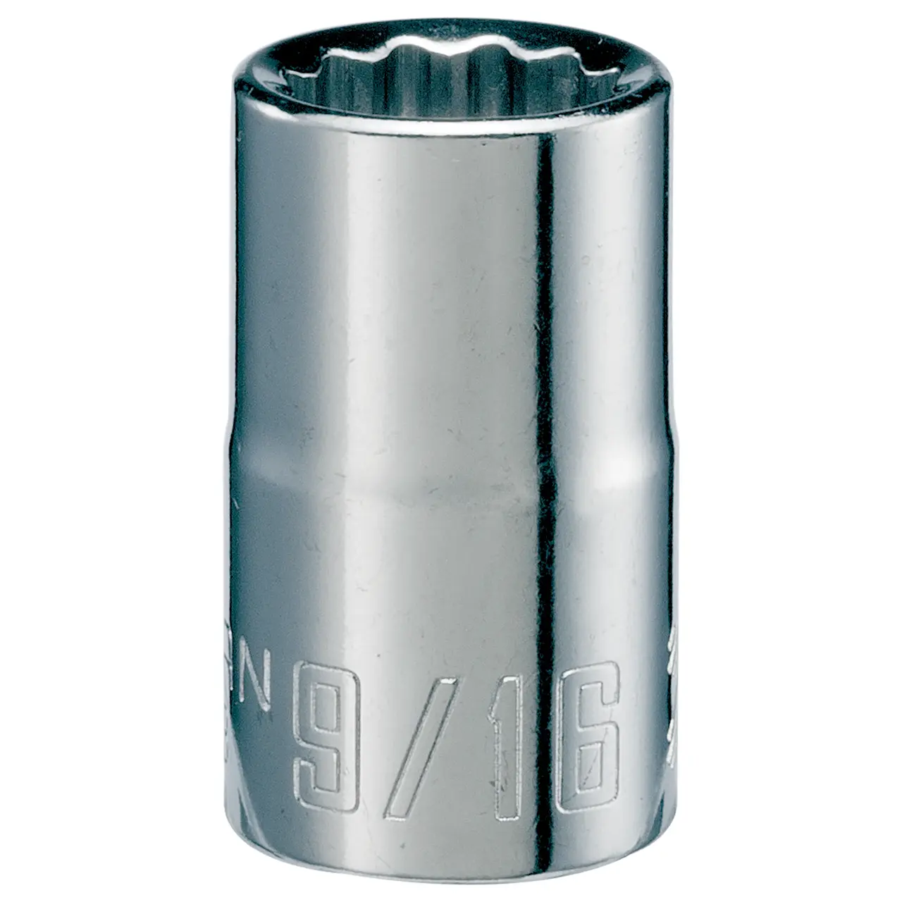 1/2-in Drive 9/16-in 12-Point Standard (SAE) Shallow Socket