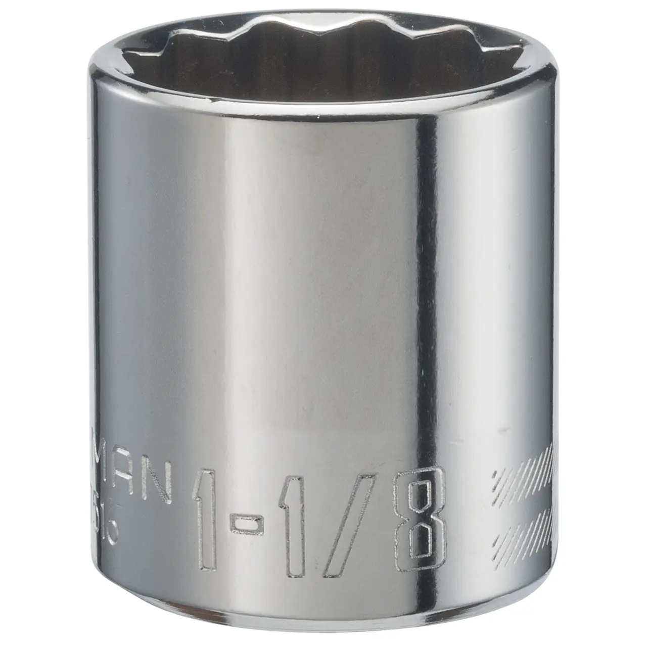 1/2-in Drive 1-1/8-in 12-Point Standard (SAE) Shallow Socket