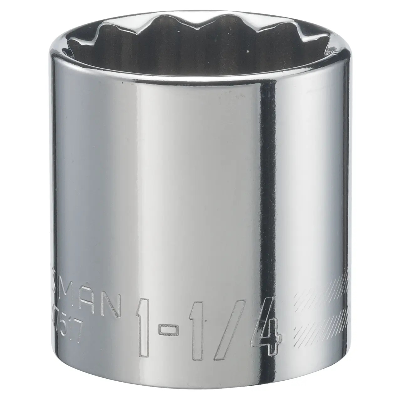 1/2-in Drive 1-1/4-in 12-Point Standard (SAE) Shallow Socket