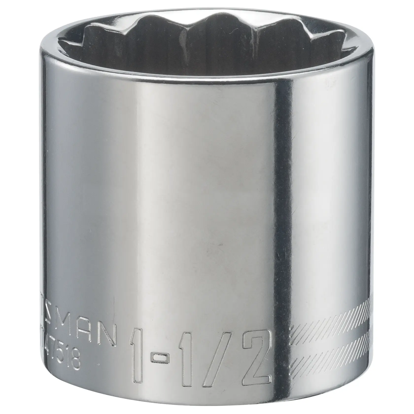 View of CRAFTSMAN Sockets: Shallow on white background