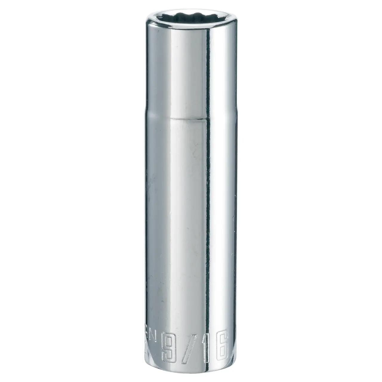 1/2-in Drive 9/16-in 12-Point Standard (SAE) Deep Socket
