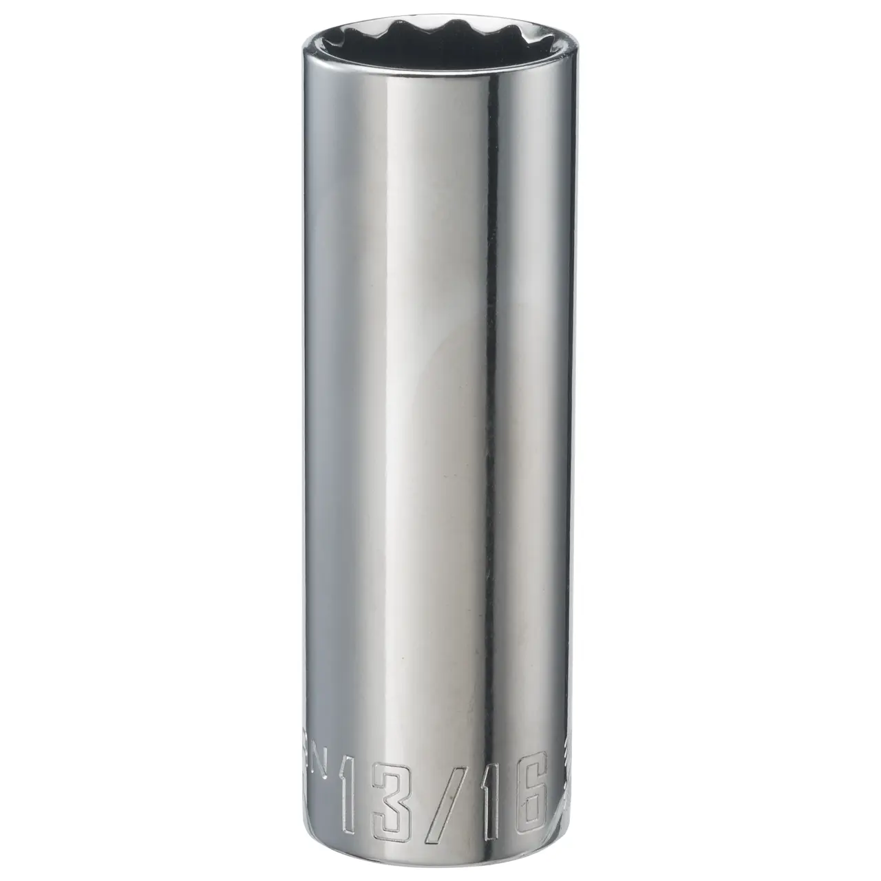 1/2-in Drive 13/16-in 12-Point Standard (SAE) Deep Socket