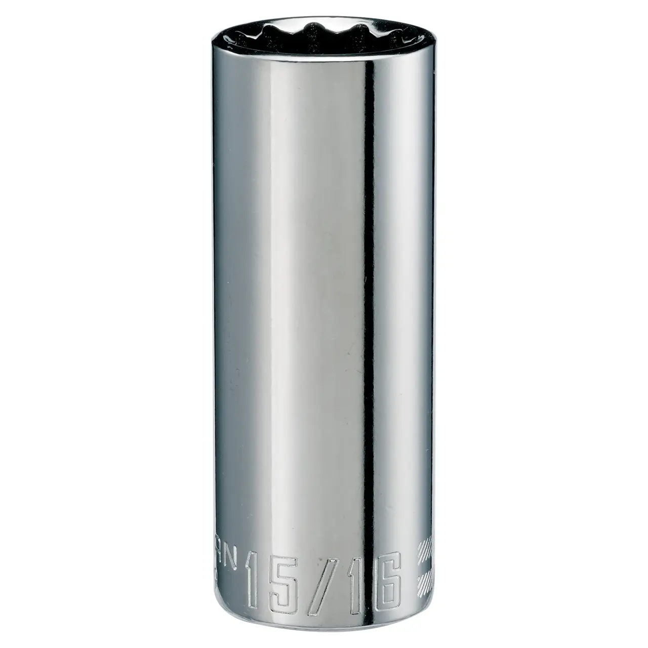 1/2-in Drive 5/16-in 12-Point Standard (SAE) Deep Socket