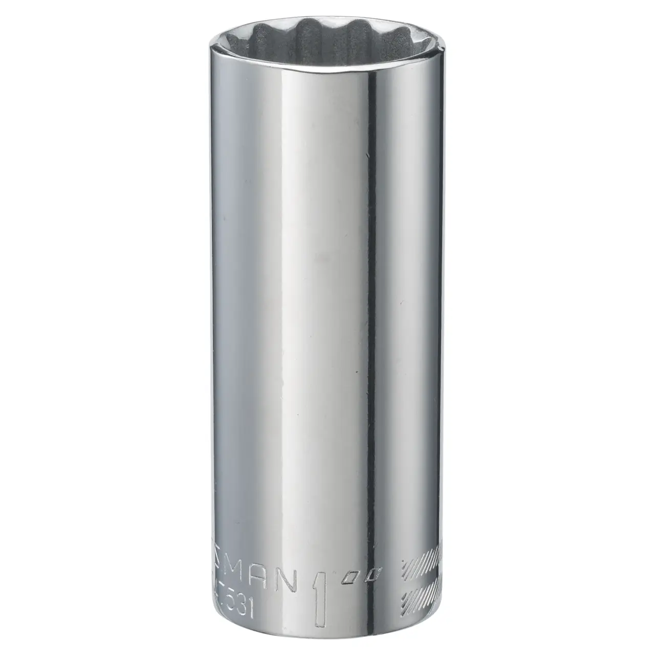 1/2-in Drive 1-in 12-Point Standard (SAE) Deep Socket
