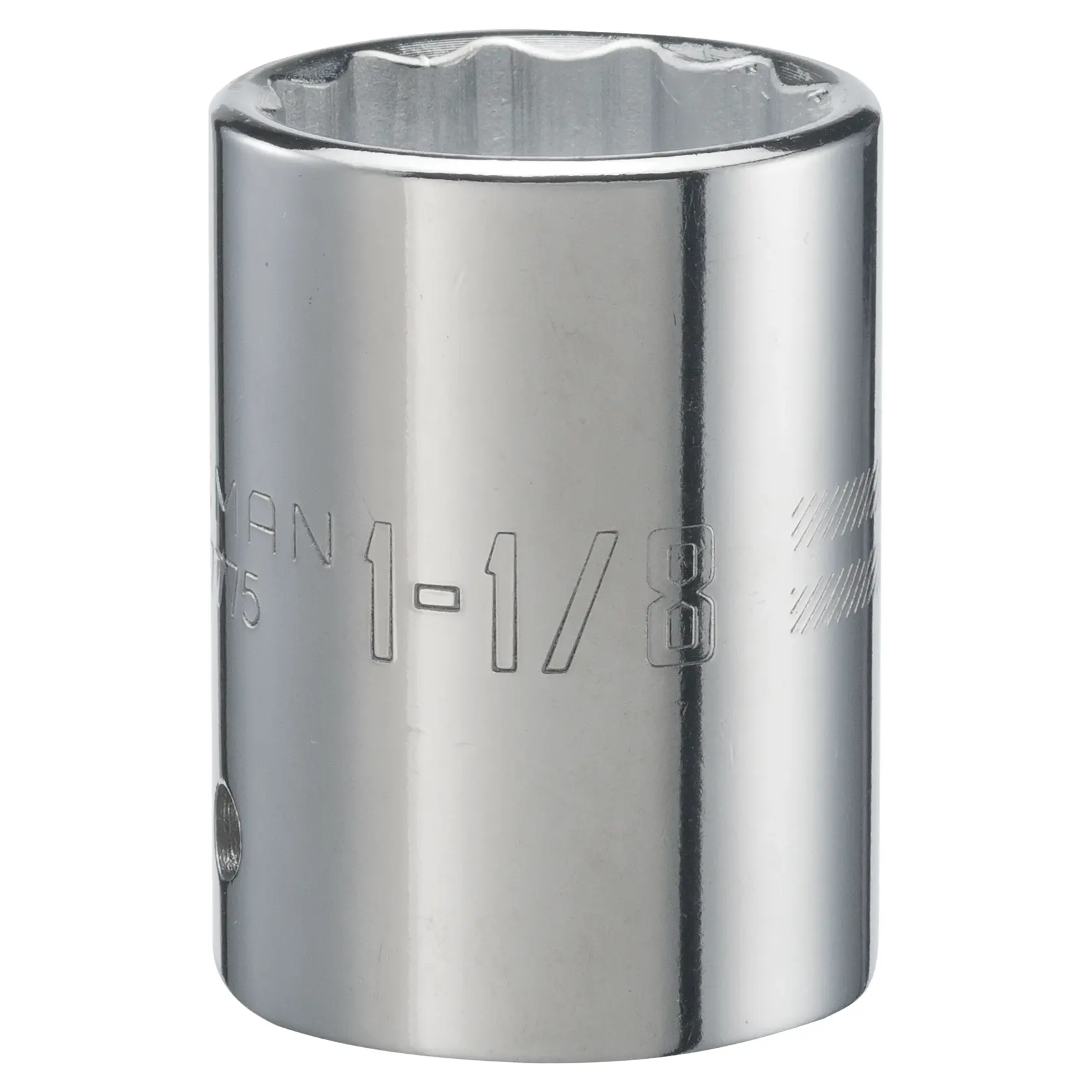 View of CRAFTSMAN Sockets: Shallow on white background