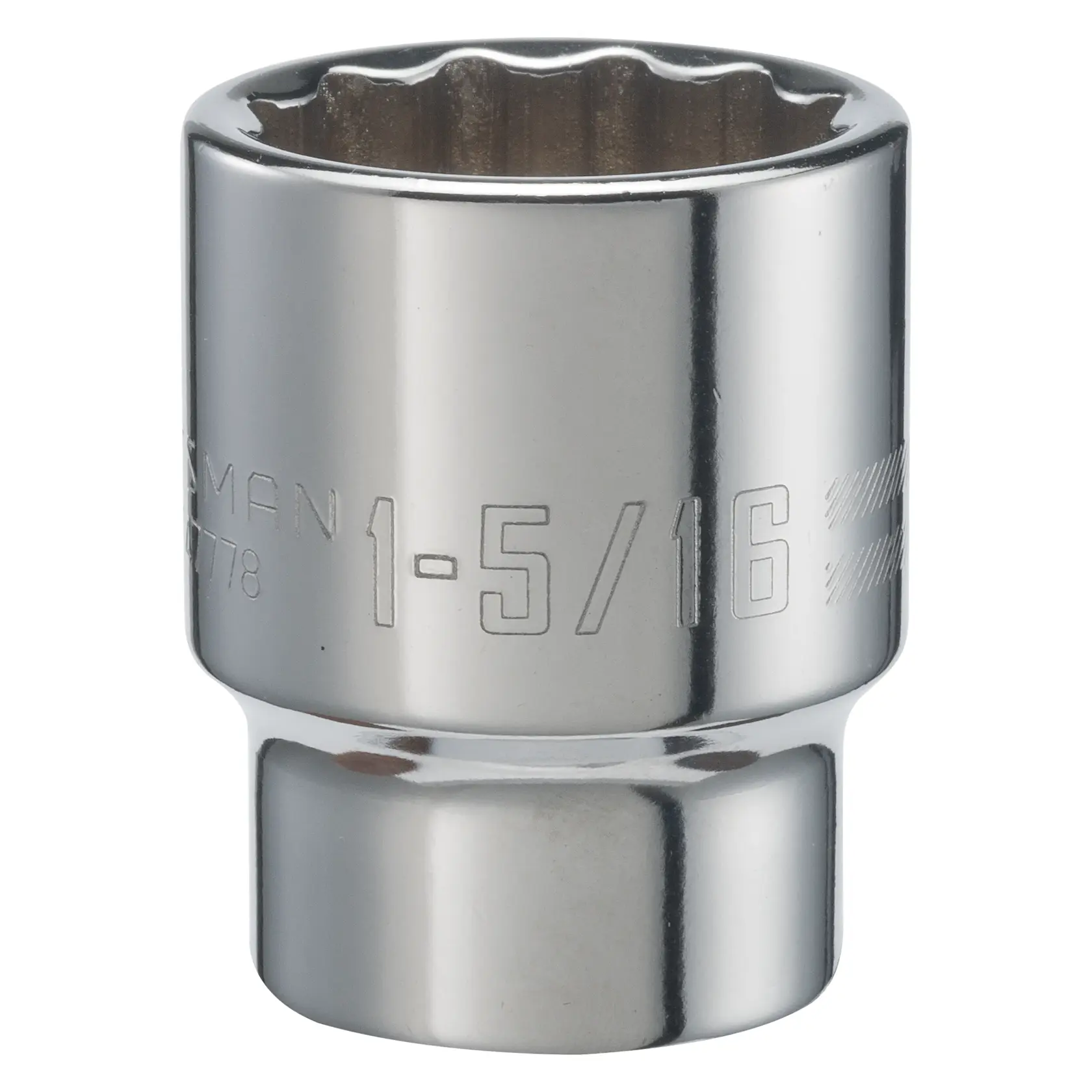 View of CRAFTSMAN Sockets: Shallow on white background