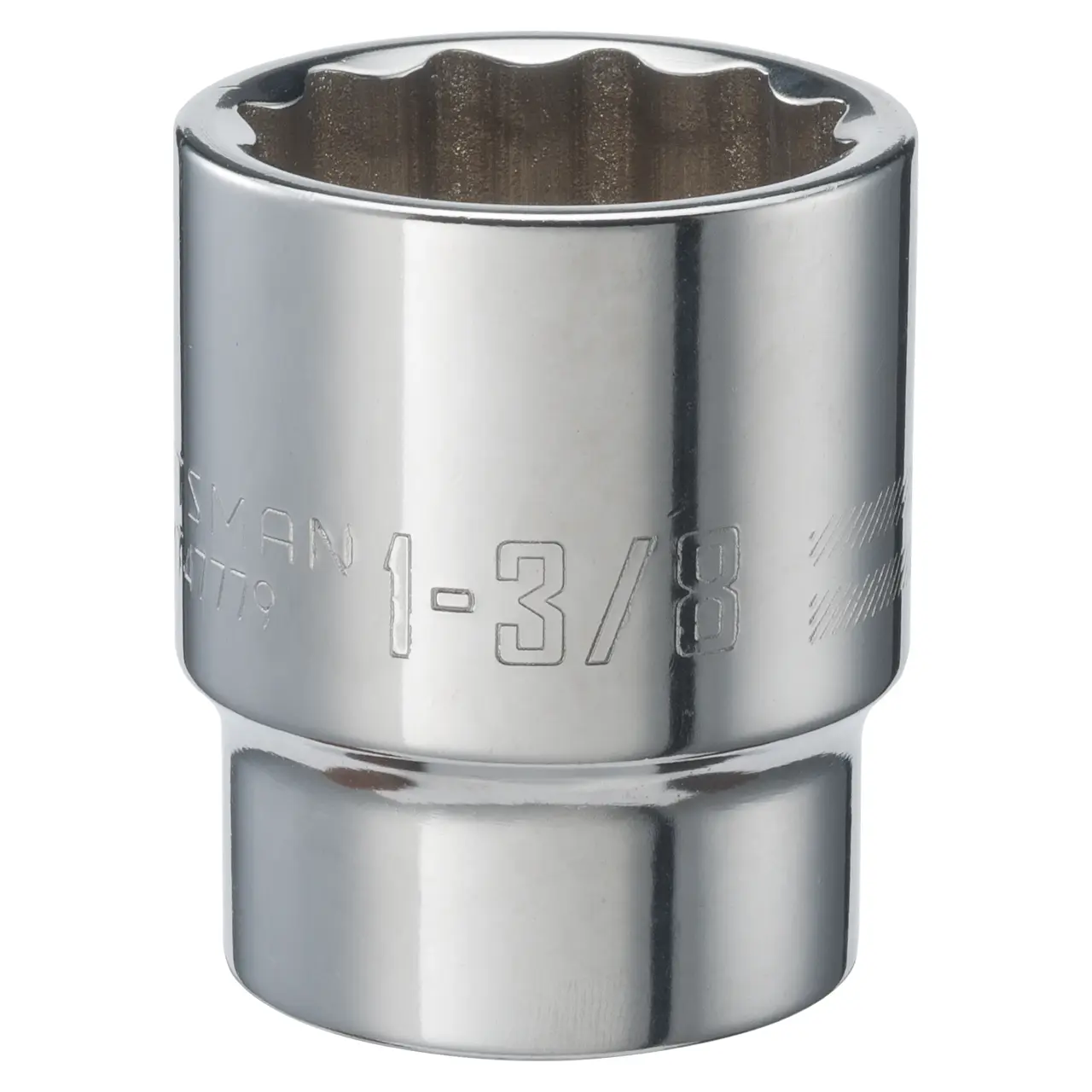 3/4-in Drive 1-3/8-in 12-Point Standard (SAE) Shallow Socket