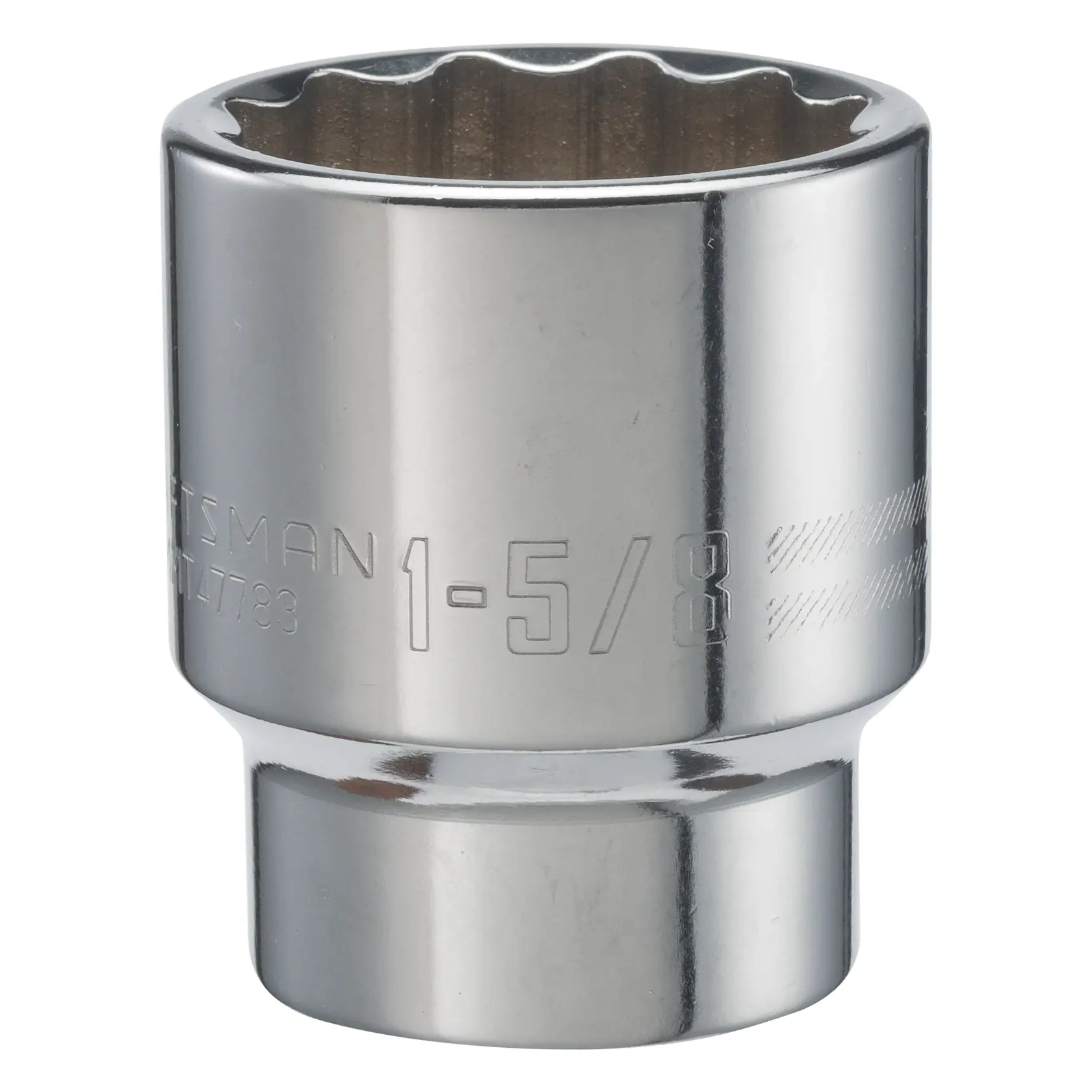 View of CRAFTSMAN Sockets: Shallow on white background