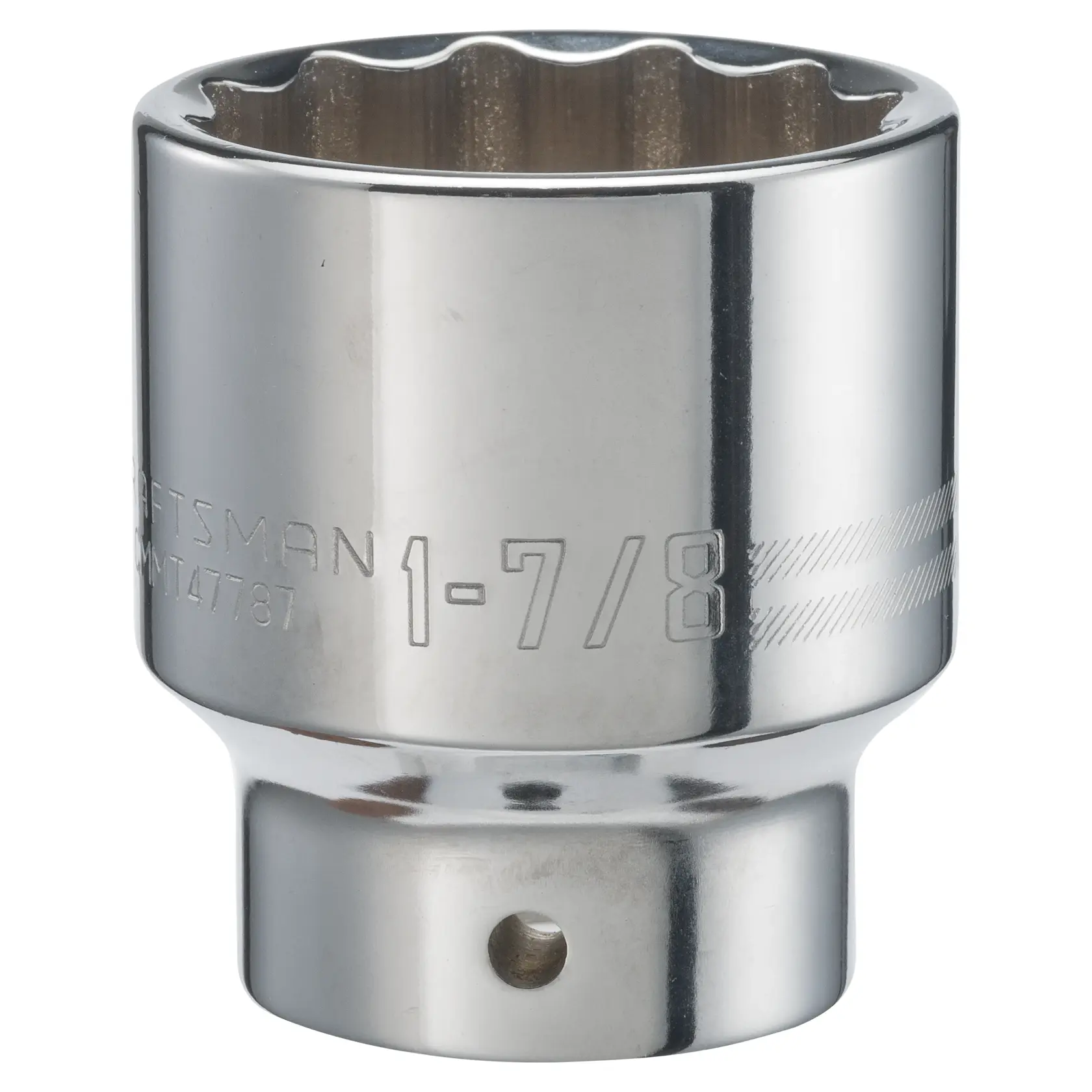 View of CRAFTSMAN Sockets: Shallow on white background