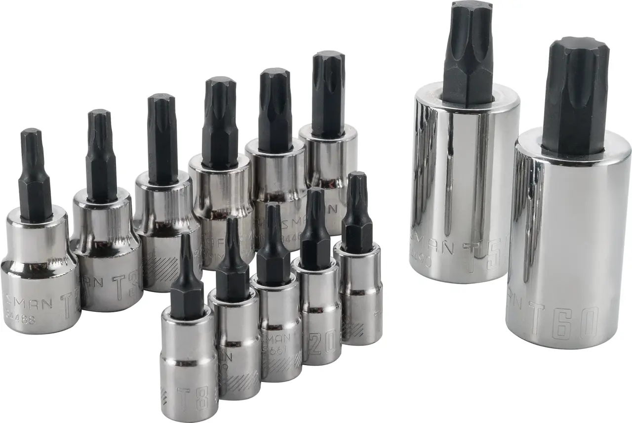 View of CRAFTSMAN Sockets: Torx on white background